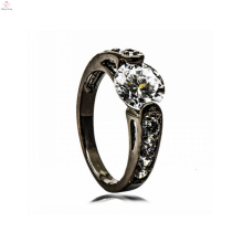 Черный обручальное медное кольцо поставку ювелирных изделий свадебный комплект ювелирных изделий для женщин